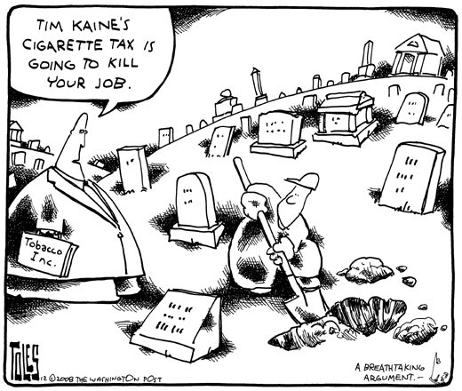 Death And Taxes Cartoon