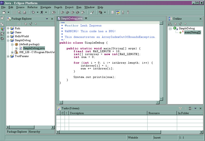 Debugging Techniques Java