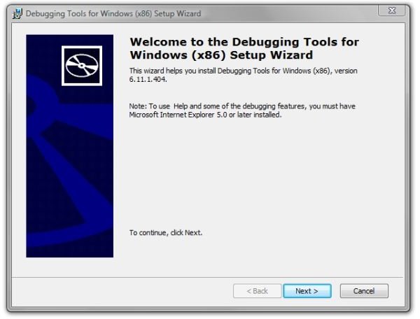 Debugging Tools For Windows 7