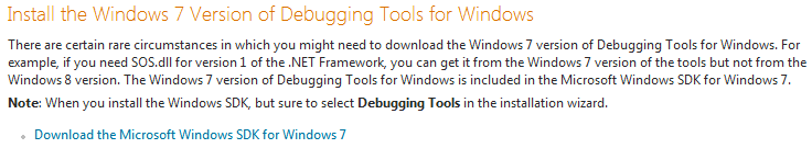 Debugging Tools For Windows 7