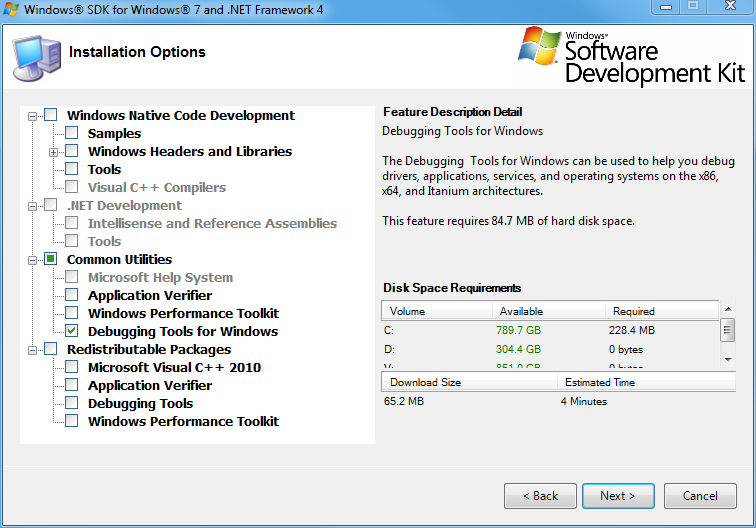 Debugging Tools For Windows 7 Standalone