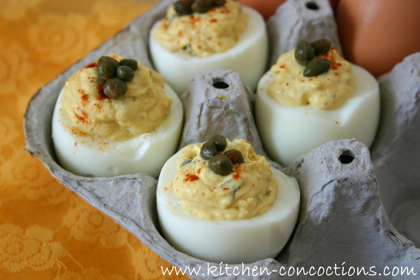 Decorated Deviled Eggs For Easter