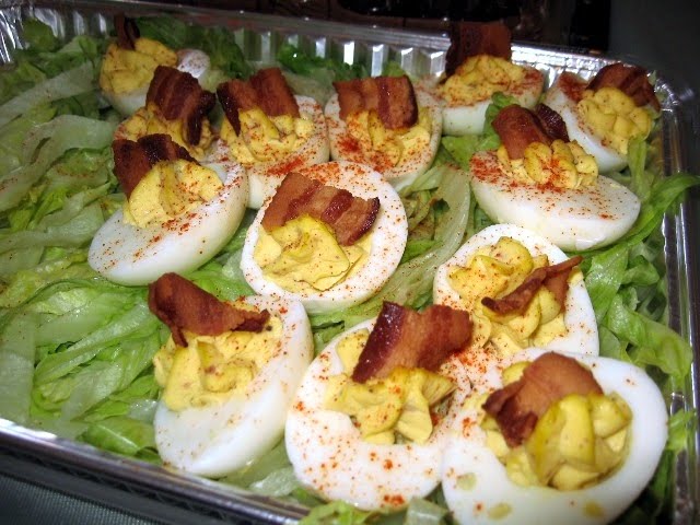 Decorated Deviled Eggs For Easter