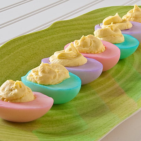 Decorated Deviled Eggs For Easter