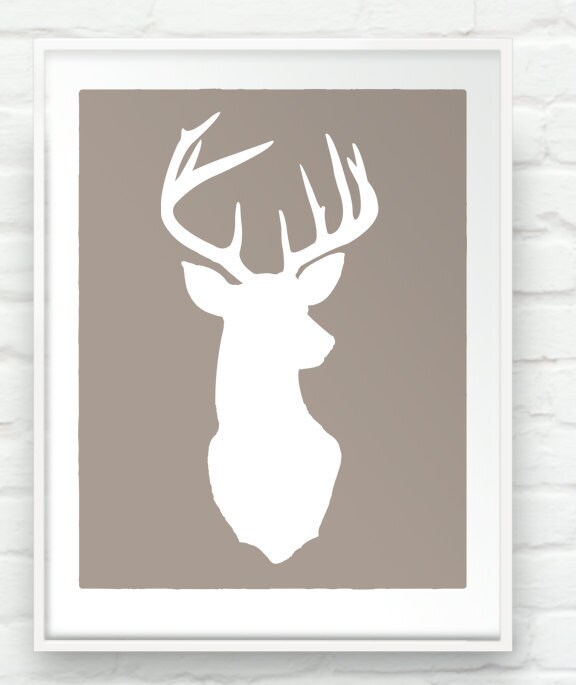 Deer Head Silhouette Free