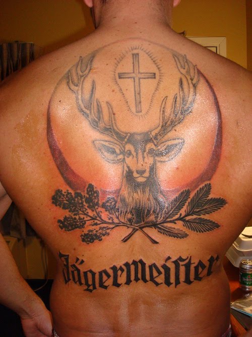 Deer Hunting Tattoos Designs