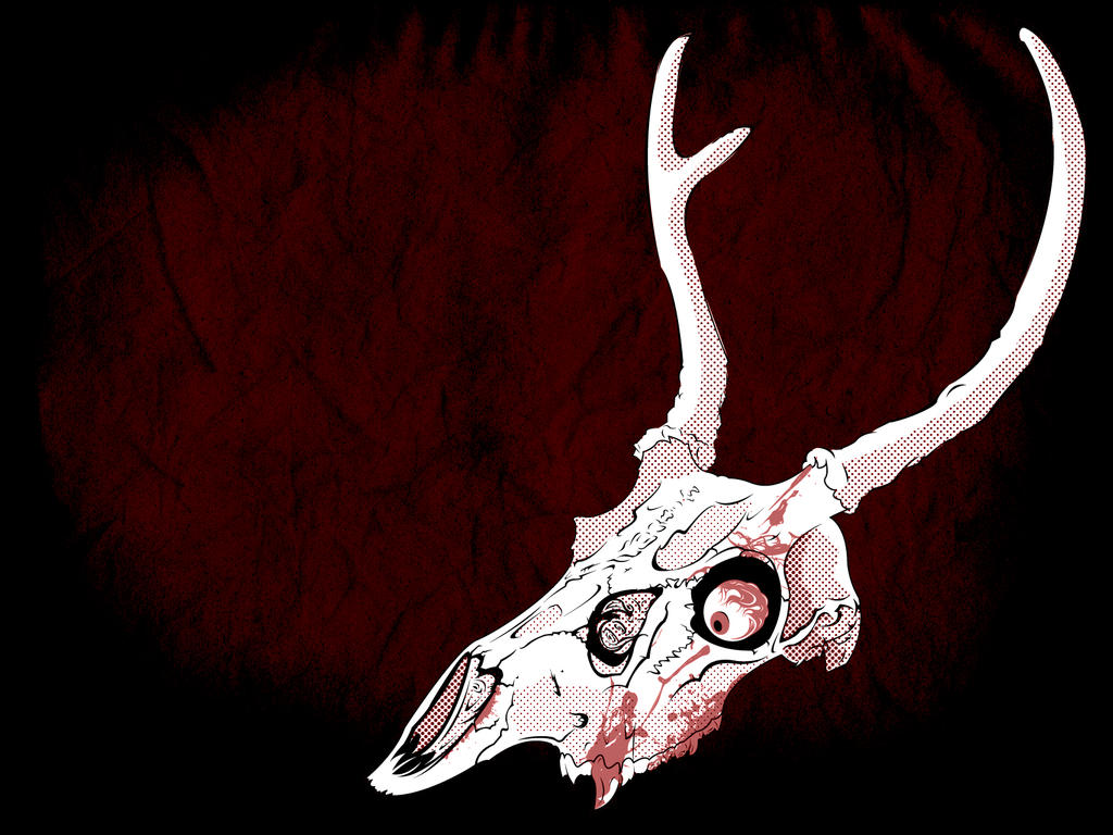 Deer Skull Wallpaper