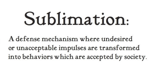 Defense Mechanisms Sublimation