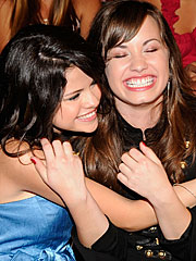 Demi Lovato And Selena Gomez On Barney