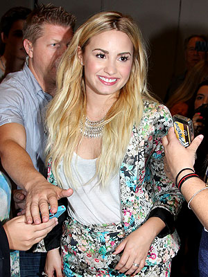 Demi Lovato Hair Color Blue