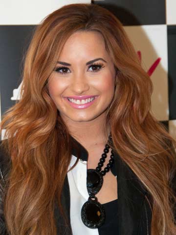 Demi Lovato Hair Color Caramel