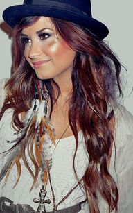 Demi Lovato Hair Color Caramel