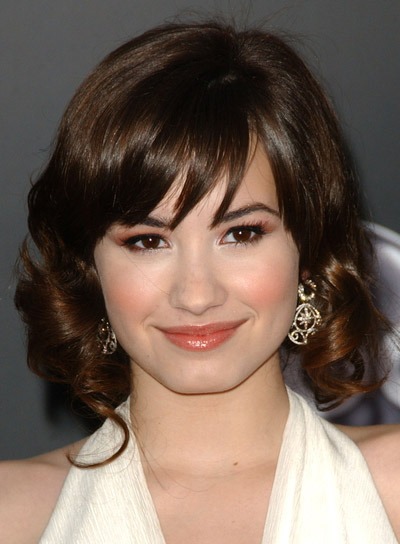 Demi Lovato Hairstyles Red