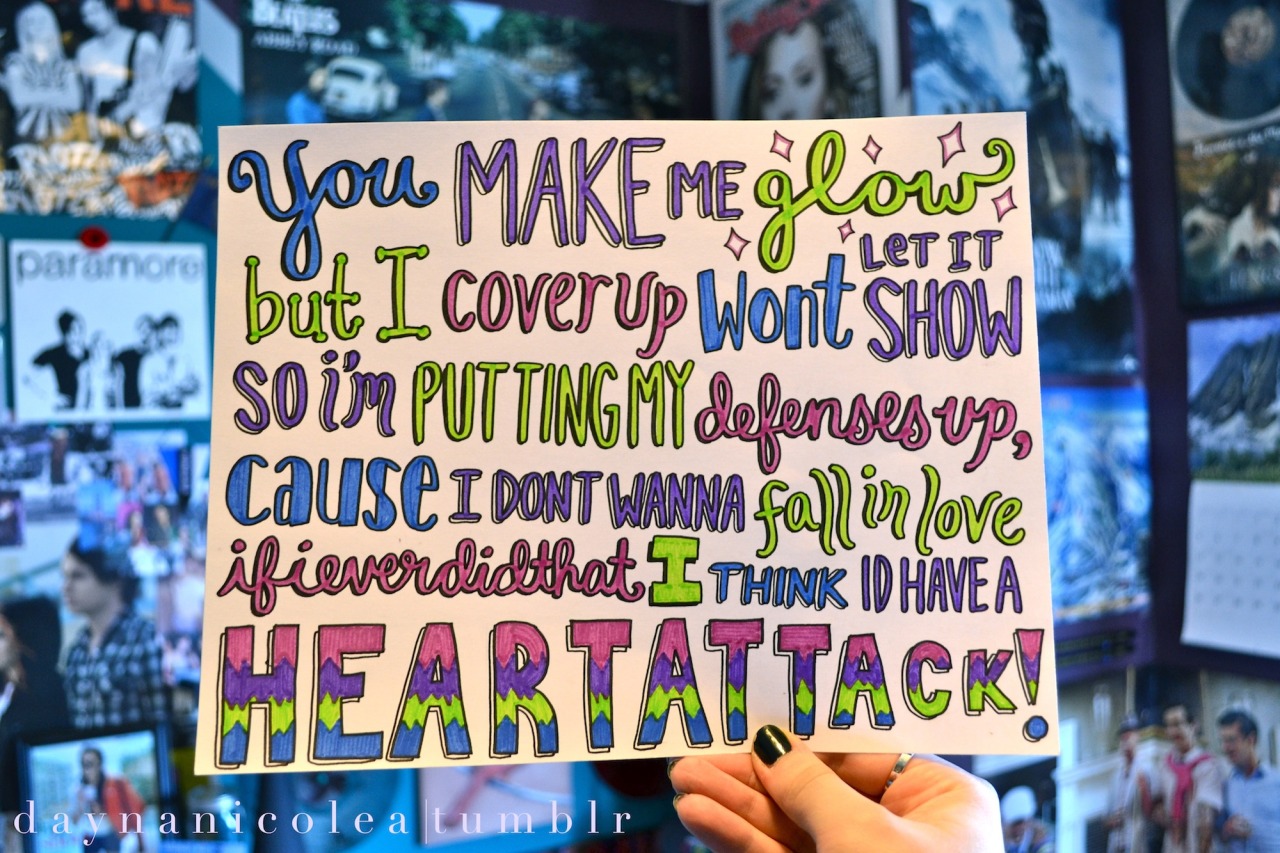 Demi Lovato Heart Attack Lyrics Tumblr