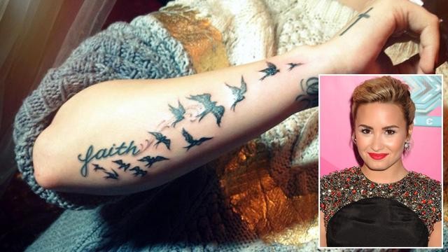 Demi Lovato Tattoo