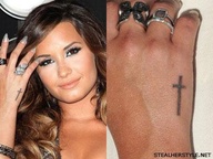 Demi Lovato Tattoo Faith