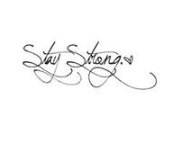 Demi Lovato Tattoo Stay Strong Font