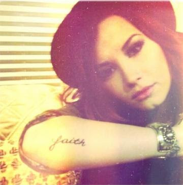 Demi Lovato Tattoo Wrist