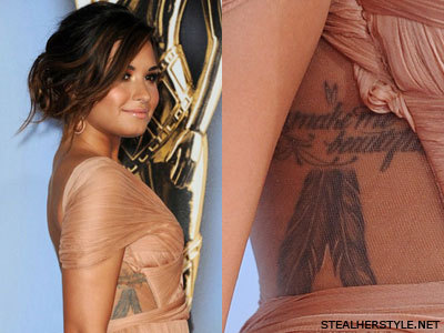 Demi Lovato Tattoo Wrist Stay Strong