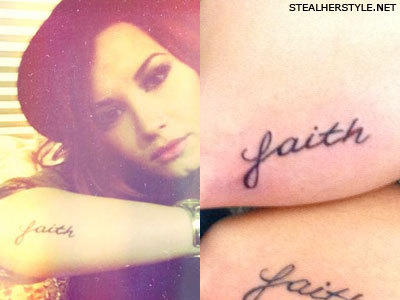 Demi Lovato Tattoos Tumblr