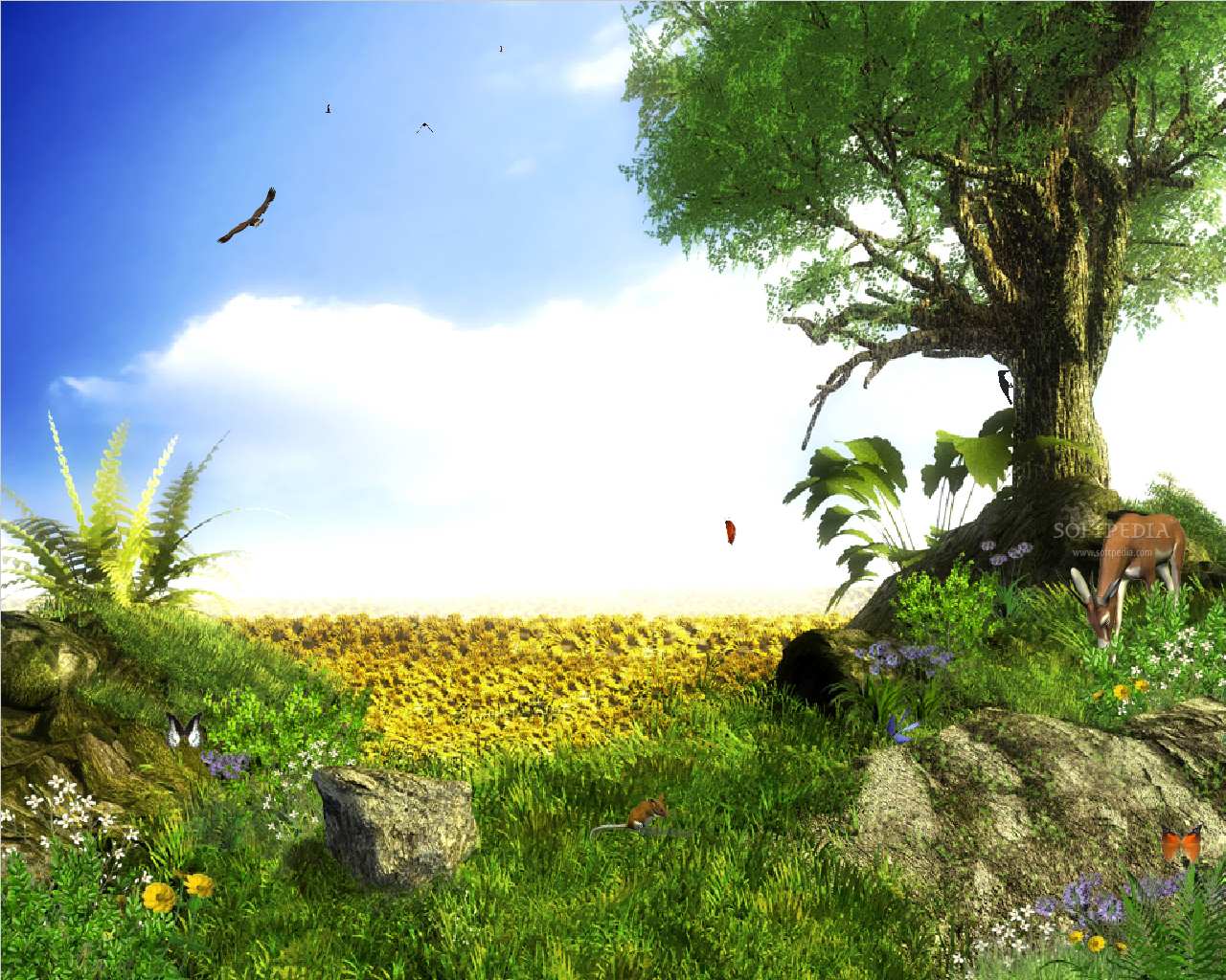 Desktop Wallpaper 3d Nature