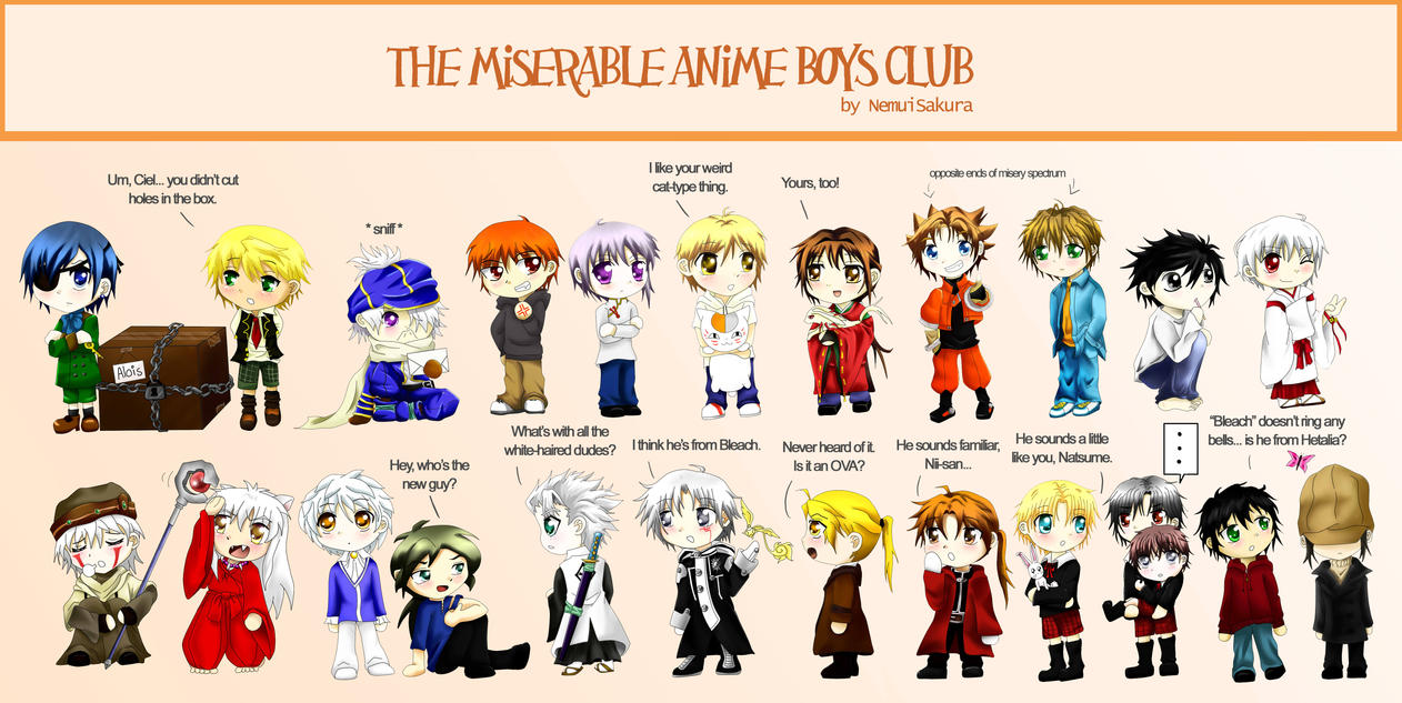 Deviantart Anime Boys