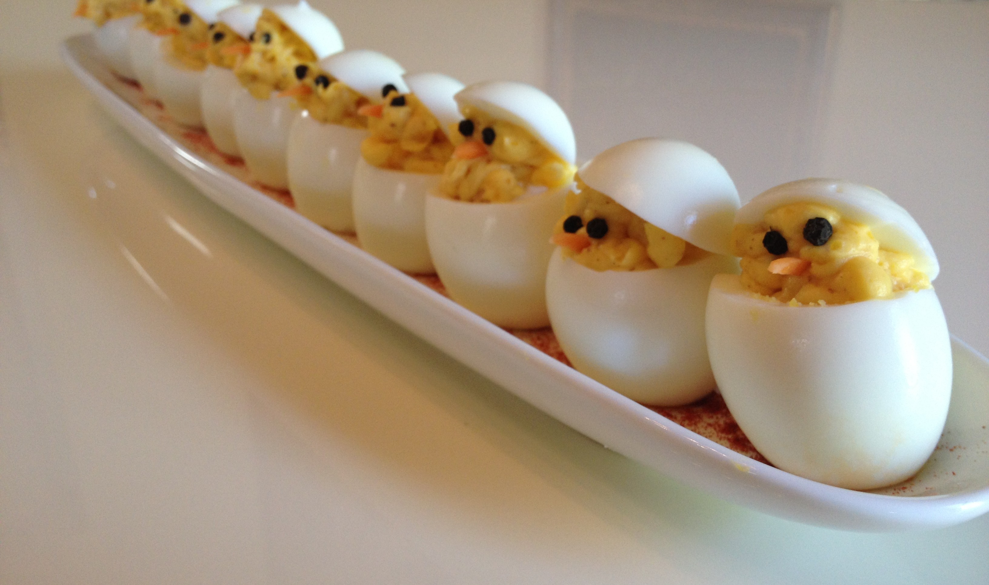 Deviled Eggs Chicks For Easter