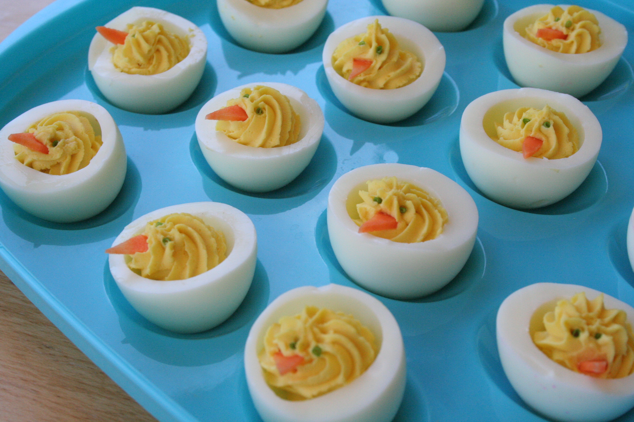 Deviled Eggs Chicks For Easter