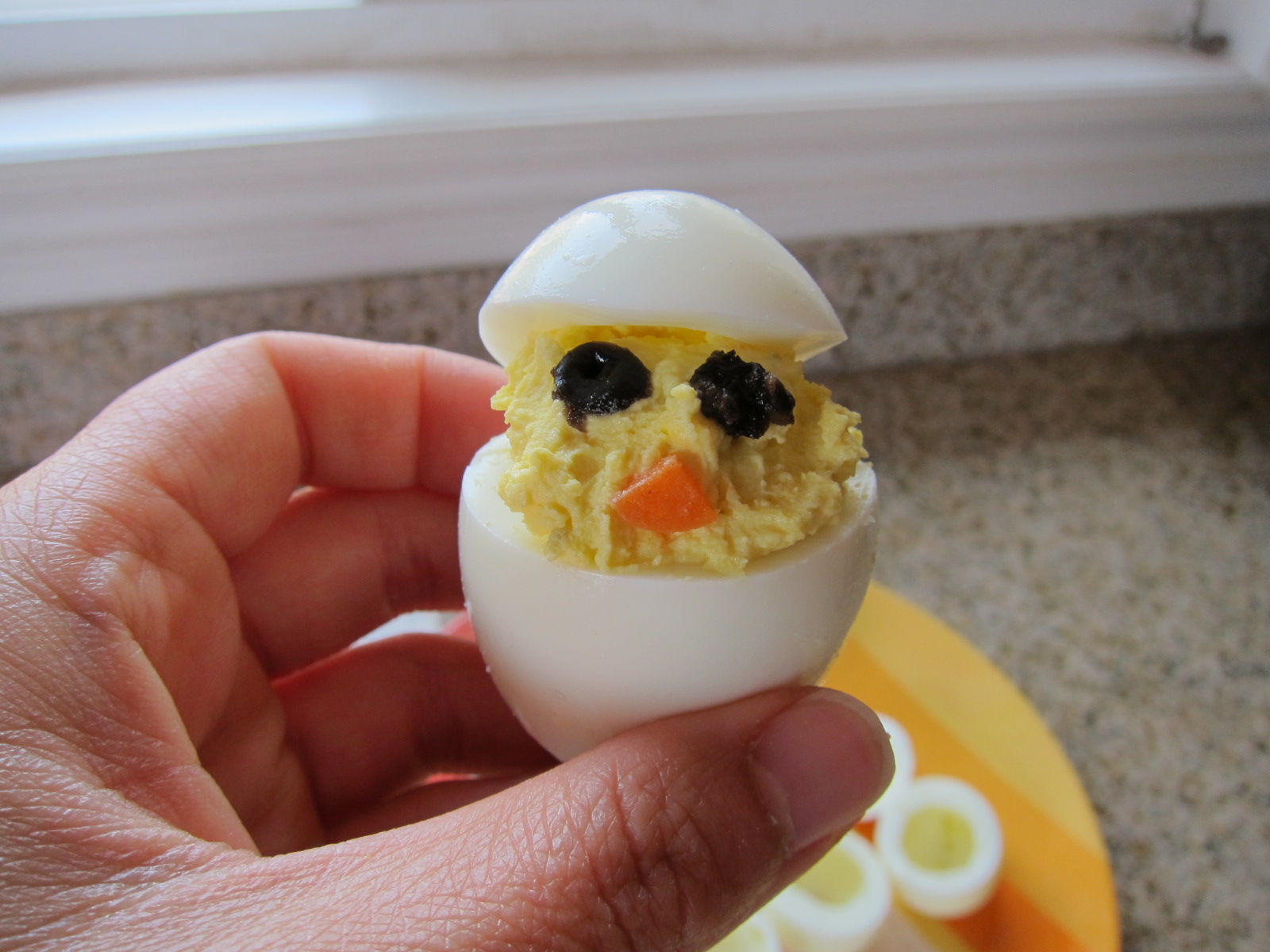 Deviled Eggs Chicks For Easter