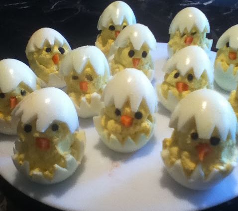 Deviled Eggs Chicks Hatching