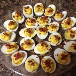 Deviled Eggs Recipe Bacon