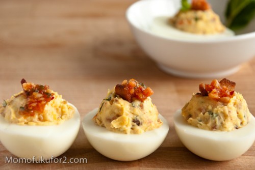 Deviled Eggs Recipe Bacon