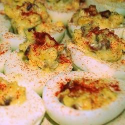 Deviled Eggs Recipe Bacon