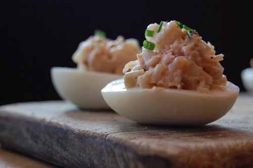 Deviled Eggs Recipe Bacon