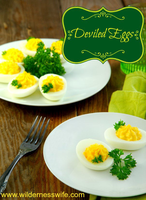 Deviled Eggs Recipe Chicks