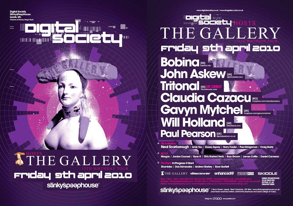 Digital Society 6th Birthday Line Up