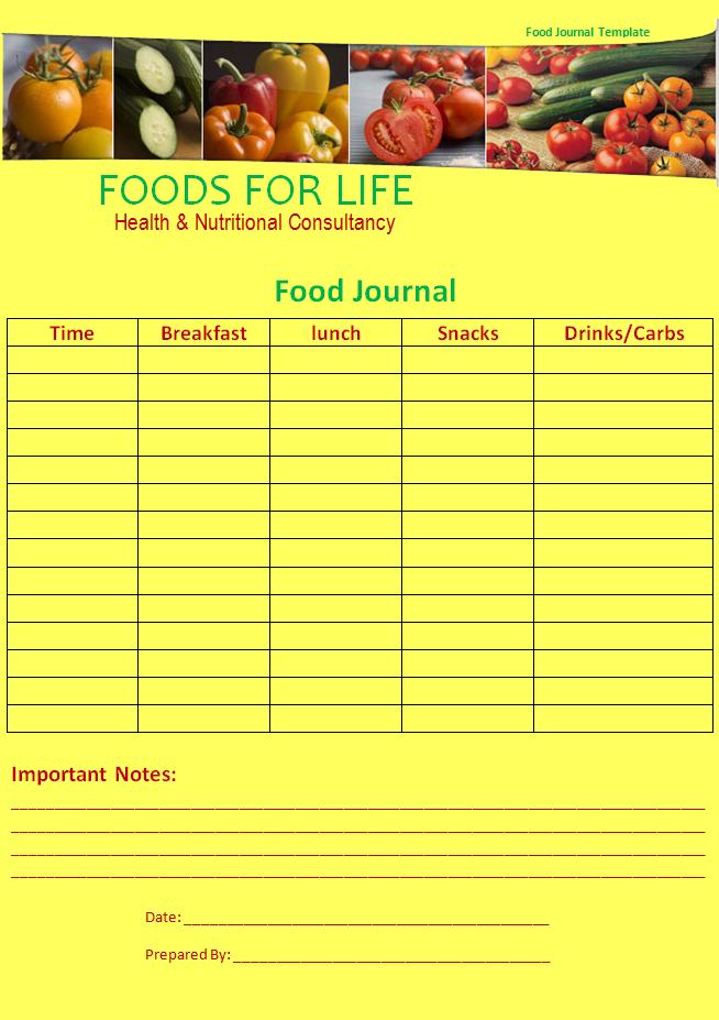 Disclaimer Template For Food