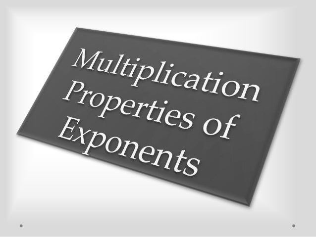 Division Properties Of Exponents Activity