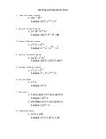 Division Properties Of Exponents Powerpoint