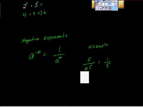 Division Properties Of Exponents Practice 8 5