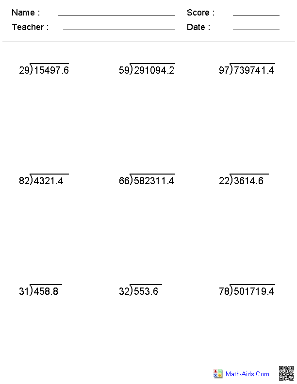 Division Properties Of Exponents Worksheet