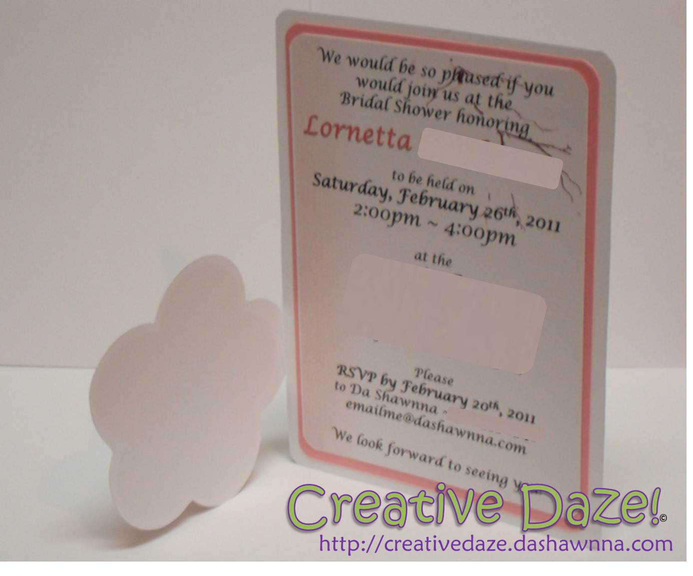 Diy Bridal Shower Invitations