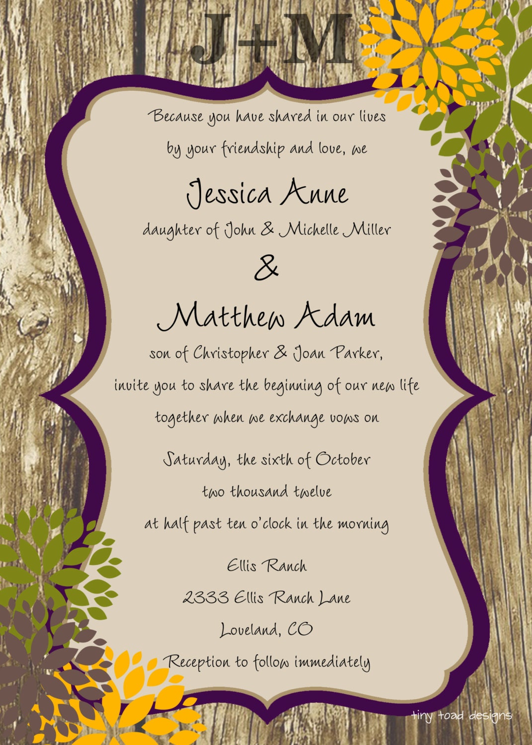 Diy Bridal Shower Invitations