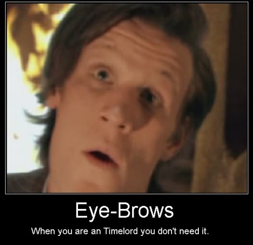 Doctor Who Matt Smith Eyebrows