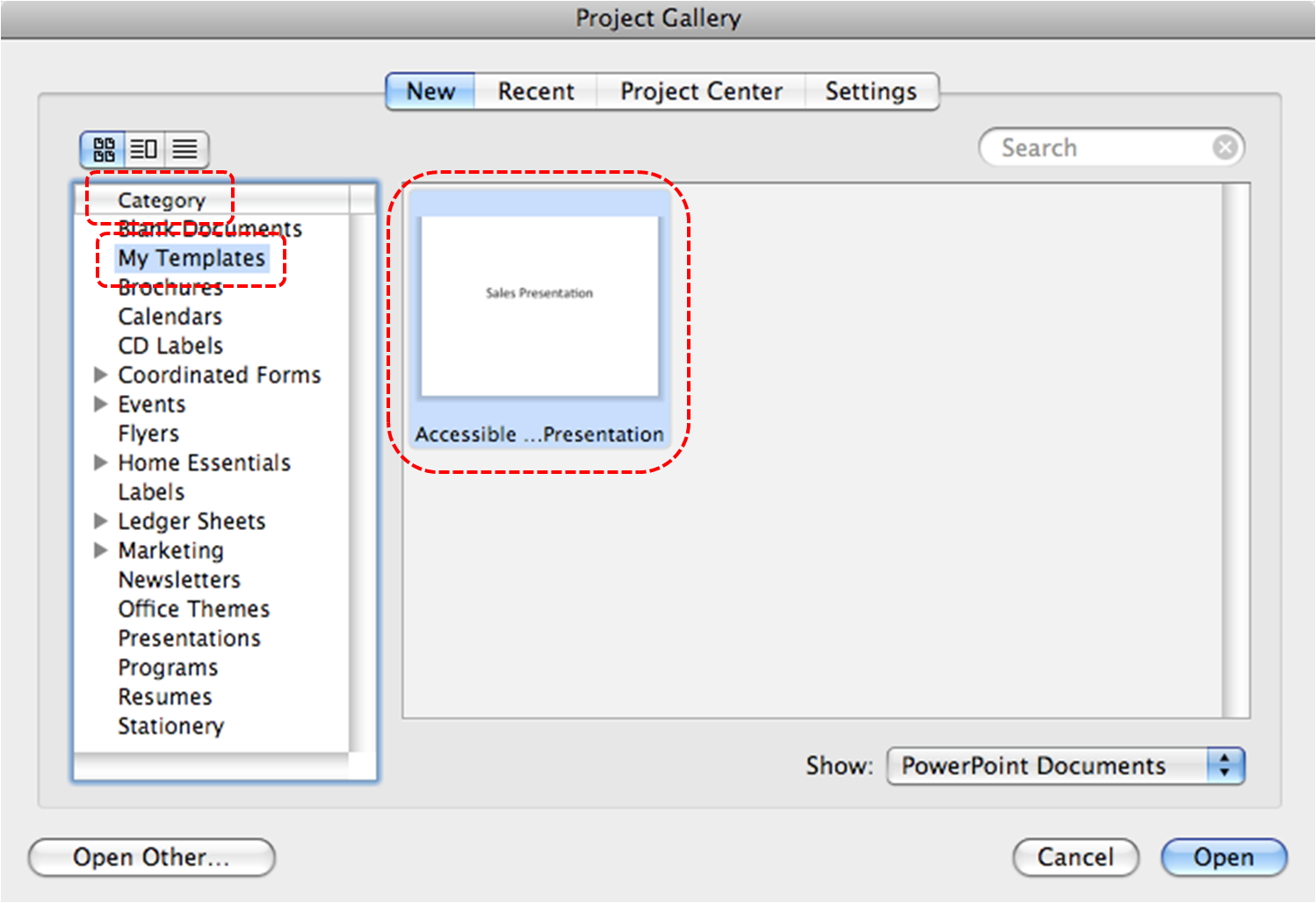 Documentation Format For Main Project