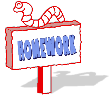 Doing Homework Clipart