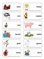 Domestic Animals Pictures With Names For Kids