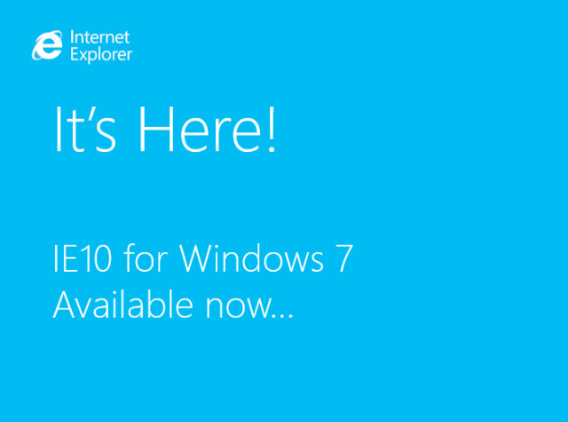 Download Internet Explorer 10 For Windows 7 64 Bit