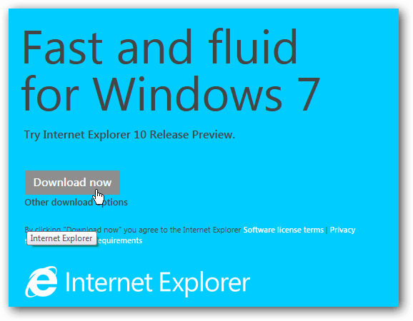 Download Internet Explorer 10 For Windows 7 64 Bit