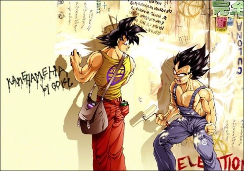 Dragon Ball Af Goku And Vegeta